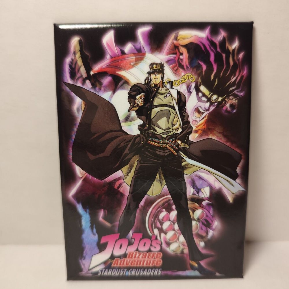 Jojos Bizarre Adventure Jotaro Kujo Fridge Magnet Official Anime Collectible